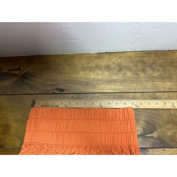 Free People Movement Shorts Womens M Orange The Way Home High Waist Athletic - Picture 4 of 10